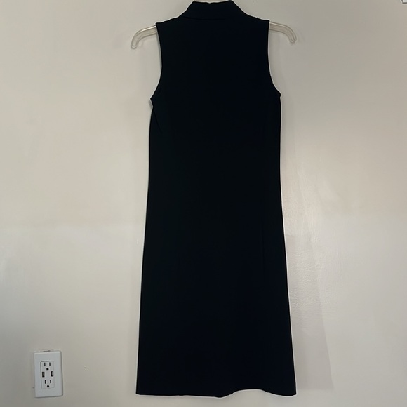 Max Mara sleeveless midi dress with classic collar NWT - Picture 4 of 15